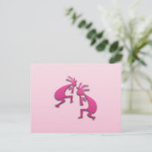 2 Kokopelli #84 Briefkaart (Staand voorkant)
