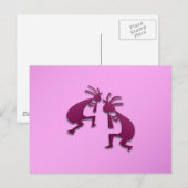 2 Kokopelli #85 Briefkaart (Voorkant / Achterkant)