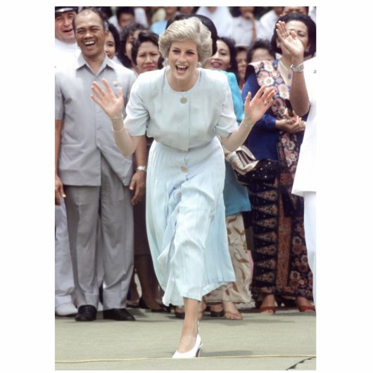 2 - Koninklijke bruiloft Diana's Joy Staand Fotobeeldje (Voorkant)