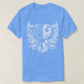 2 koppen adelaar t-shirt (Design voorkant)