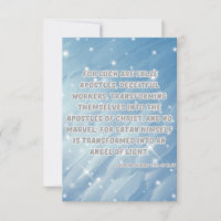 2 Korintiërs 11:13-14 Bijbel Verse Pic Groet