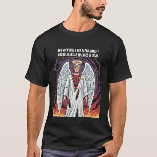 2 Korintiërs 11:14 T-shirt (Voorkant)
