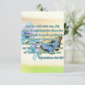 2 Korintiërs 12:9 Bijbel Schrift Pic Groet Kaart (Staand voorkant)