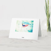 2 Korintiërs 3:17 Er is de Vlag van de Vrijheid Kaart (Achterkant)