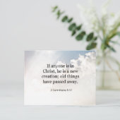 2 Korintiërs 5:17, Bijbelvers, Briefkaart (Staand voorkant)
