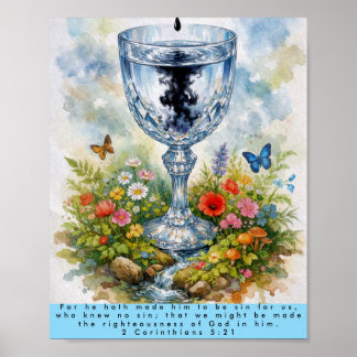 2 Korintiërs 5:21 Vernieuwings poster