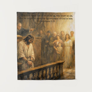 2 Korintiërs 5:21 Wandtapijt Wandkleed