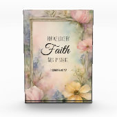 2 Korintiërs 5:7 Christelijke Bijbelverzen Fotoblokken (Voorkant)