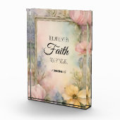 2 Korintiërs 5:7 Christelijke Bijbelverzen Fotoblokken (Rechts)