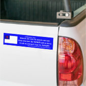 2 Kronieken 19:2 ;versie II Bumpersticker (Op Truck)