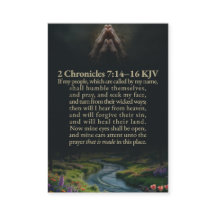 2 Kronieken 7:14-16 en Jesaja 48:9-13 Statenvertal