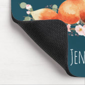 2 Kute Little Red Foxes Waterverf Design Muismat (Hoek)