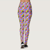 2 Laag - Semafoon Vlaggen BG DIY NB Leggings (Achterkant)