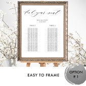 2 Lange Tafels Micro Wedding Zitplaatjes Teken Poster