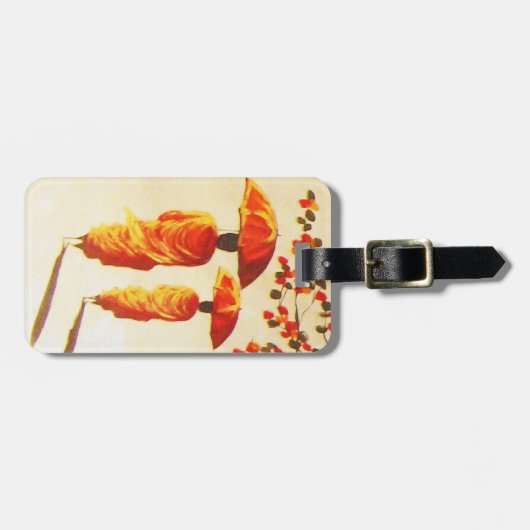 2 Laotiaanse boeddhistische monniken Bagagelabel (Voorkant horizontaal)