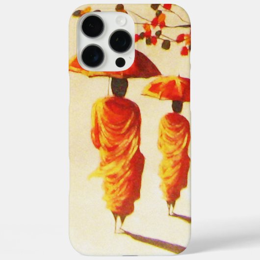 2 Laotiaanse boeddhistische monniken Case-Mate iPhone Case (Achterkant)