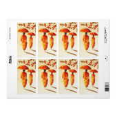 2 Laotiaanse boeddhistische monniken Etiket (Full Sheet)