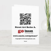 2 Laotiaanse Boeddhistische Monniken Kaart (Achterkant)