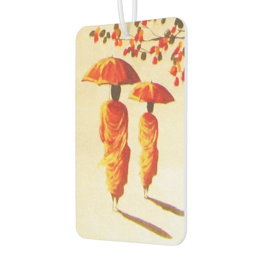 2 Laotiaanse boeddhistische monniken Luchtverfrisser (Links)