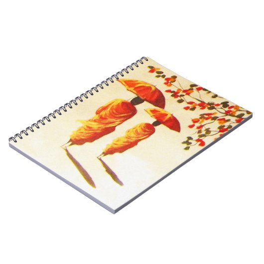 2 Laotiaanse boeddhistische monniken Notitieboek (Linkerzijde)