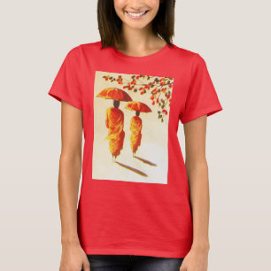 2 Laotiaanse boeddhistische monniken T-shirt