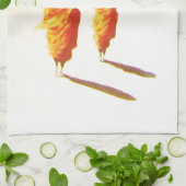 2 Laotiaanse boeddhistische monniken Theedoek (Gevouwen)