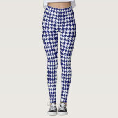 2 Layer - XL Houndstooth Wht BG DIY NB Leggings (Voorkant)