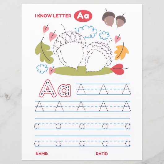 2 Learn To Spell Letter A Teacher Home Schooling (Voorkant)