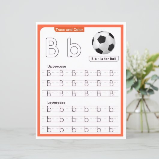 2 Learn To Spell Letter B Teacher Home Schooling (Staand voorkant)