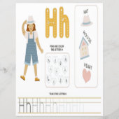 2 Learn To Spell Letter H Teacher Home Schooling (Voorkant)
