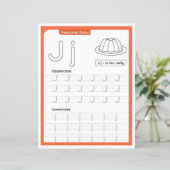 2 Learn To Spell Letter J Teacher Home Schooling (Staand voorkant)