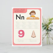 2 Learn To Spell Letter N Teacher Home Schooling (Staand voorkant)