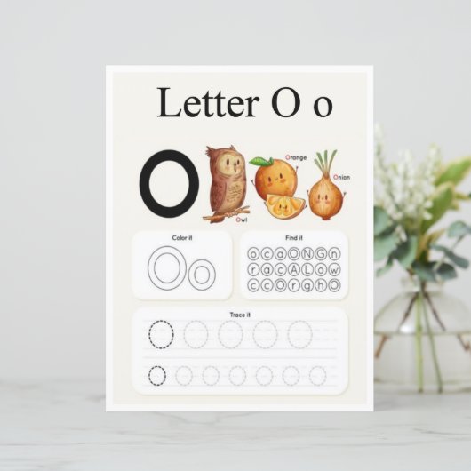 2 Learn To Spell Letter O Teacher Home Schooling (Staand voorkant)