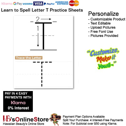 2 Learn To Spell Letter T Teacher Home Schooling