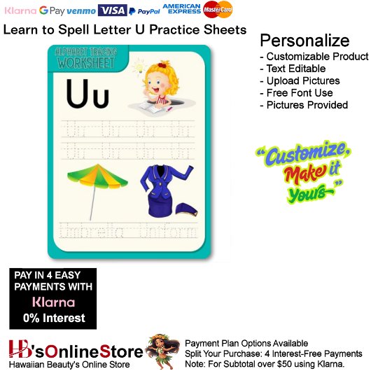 2 Learn To Spell Letter U Teacher Home Schooling