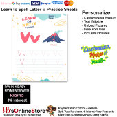 2 Learn To Spell Letter V Teacher Home Schooling