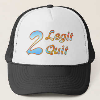 2 Legit 2 Quit Trucker Pet