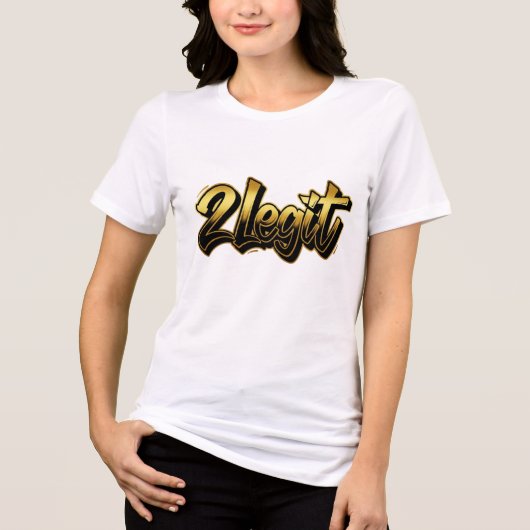 2 Legit Moeder t-shirt (Voorkant)