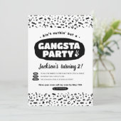 2 Legit to Quit, 90s Hip Hop Birthday Kaart (Staand voorkant)