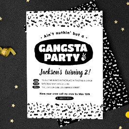 2 Legit to Quit, 90s Hip Hop Birthday Kaart