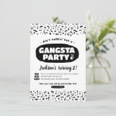 2 Legit to Quit, 90s Hip Hop Birthday Kaart (Staand voorkant)