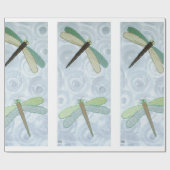 2 libellen #1 cadeaupapier (Vlak)