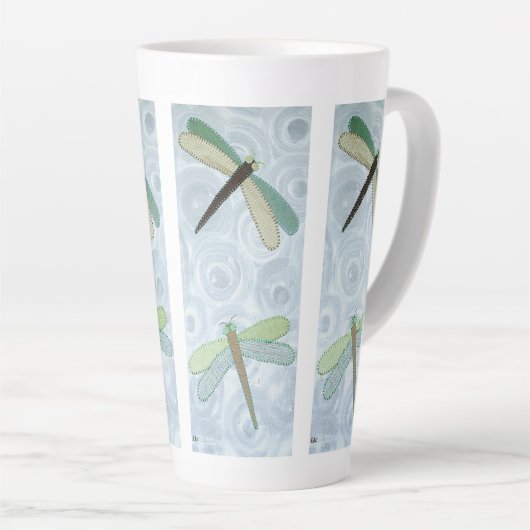 2 libellen #1 latte mok (Rechterhoek)