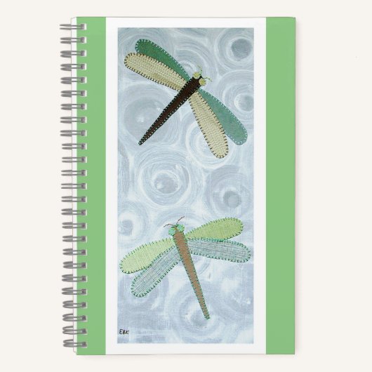 2 libellen #1 notitieboek (Voorkant)