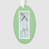 2 libellen #1 ornament (voorkant)