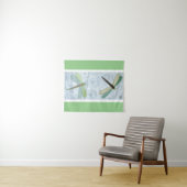 2 libellen #1 wandkleed (In Situ (horizontaal))