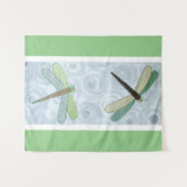 2 libellen #1 wandkleed (Voorkant (horizontaal))