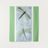 2 libellen #1 wandkleed (Voorkant)