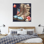 #2 Liefde Canvas Afdruk (Insitu (Slaapkamer))
