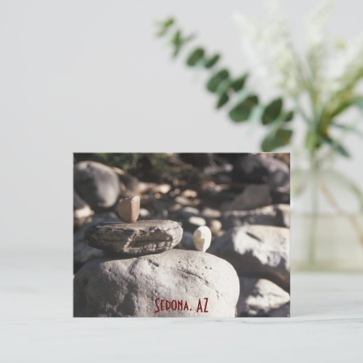 2 'lilrotsen briefkaart (Staand voorkant)